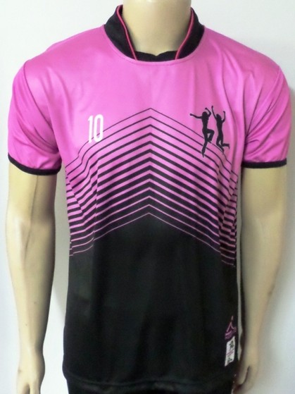 Camisa de Futebol Feminino Personalizada Preço Jockey Clube - Camisa Futebol Personalizadas Criar