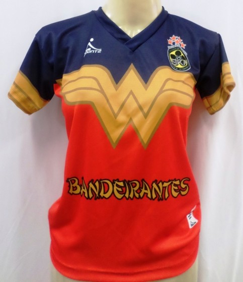 Camisas de Futebol Feminino Personalizada Embu Guaçú - Camisa de Futebol Feminino Personalizada