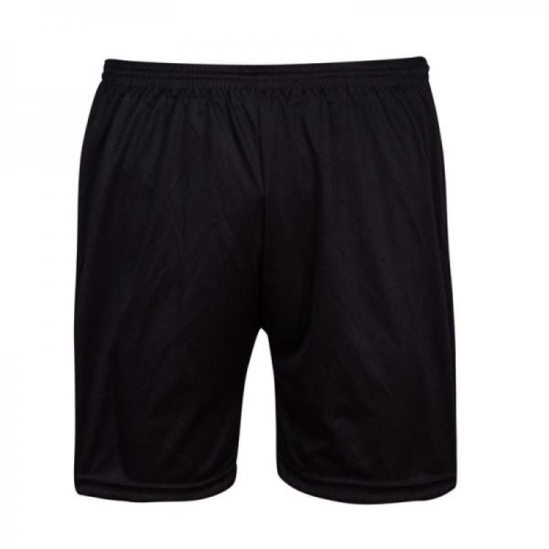 Shorts Futebol Varejo São Domingos - Short Futebol Preto