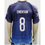 camisa de futebol personalizada com nome