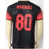 camisa de futebol personalizada com nome preço Vila Buarque
