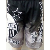 compra de short futebol preto Cidade Dutra