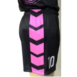 empresa de short futebol feminino Água Branca