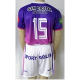 short futebol feminino preço Brás