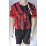 uniforme de futebol de salão Santo André
