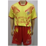 uniformes de futebol completo encomenda Vila Buarque