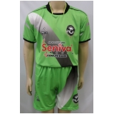 uniformes de futebol para jogador valor Vila Romana