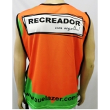 valor de colete para futebol personalizado Vila Esperança